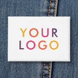 Logo-Branding für Unternehmen Button<br><div class="desc">Zeigen Sie Ihren Stil oder bewerben Sie Ihre Marke mit einem personalisierten Button mit Ihrem Logo oder Image. Diese Schaltfläche ist ideal für die Markendarstellung, Events oder den persönlichen Ausdruck von Unternehmen und bietet eine einfache und effektive Möglichkeit, Ihre Botschaft zu teilen. Egal ob getragen auf Jacken, Taschen oder Lanyards,...</div>