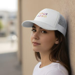 Logo-Branding für Unternehmen Truckerkappe<br><div class="desc">Erhöhen Sie Ihre Marke mit einem personalisierten Hut, der Ihr Logo oder Ihr Bild in einem rechteckigen Rahmen in voller Größe darstellt. Dieser stilvolle Hut ist perfekt für das Branding von Unternehmen geeignet und bietet nicht nur eine gute Werbung für Ihre Marke, sondern verleiht jedem Outfit ein berufliches, poliertes Aussehen....</div>