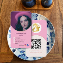 Logo-Branding Moderne Makeup Artist Business Cards