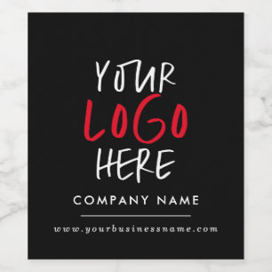 Logo-Branding Weinetikett
