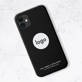 Logo Business Company Einfache Minimalistische Case-Mate iPhone Hülle
