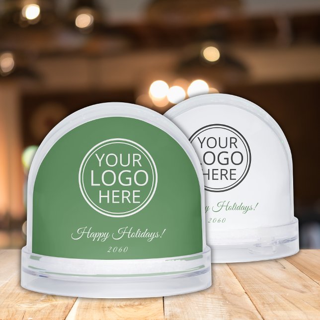  Logo Business Corporate Christmas Gift Green Schneekugeln (Von Creator hochgeladen)