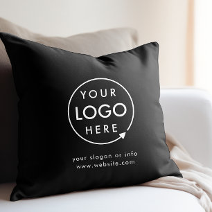 Logo   Business Corporate Company Minimalistisch T Kissen