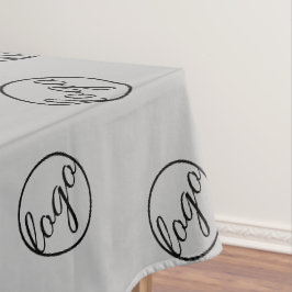 Logo-Business für die Custom Light Gray Show Tischdecke