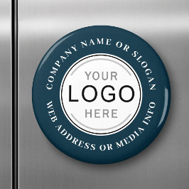Logo-Business-Markenbezeichnung Modernes Minimales Magnet