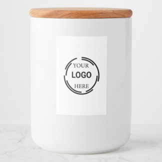 Logo-Business Moderne Minimal-Designs Lebensmitteletikett