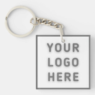 Logo Business Moderner Platz Schlüsselanhänger