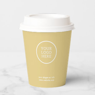Logo-Business-Papier-Becher Pappbecher