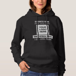 Logo Business QR-Code Hoodie