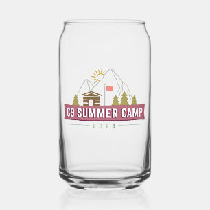 Logo "C9 Summer Camp 2024" Dosenglas