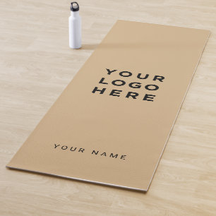 Logo Camel Name Company Promotionstagramm Yogamatte