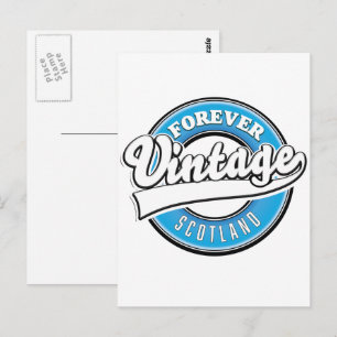 Logo carte postale Forever vintage Australia