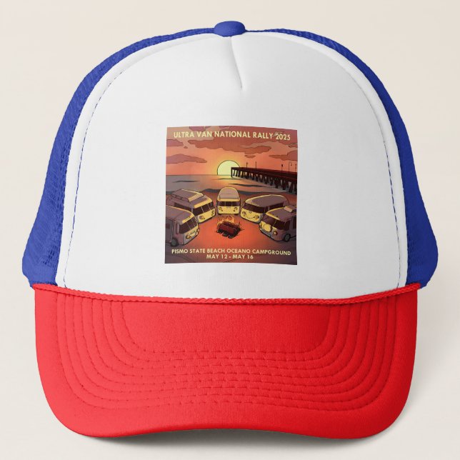 Logo casquette du Rallye national 2025 (Devant)