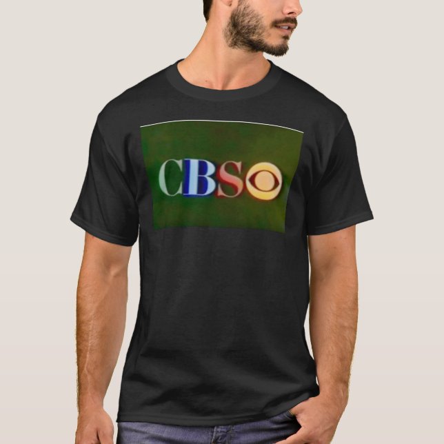 Logo CBS Fin des années 60 T-shirt classique (Devant)