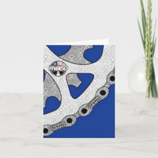 Logo-chaingang Anmerkungskarte Karte