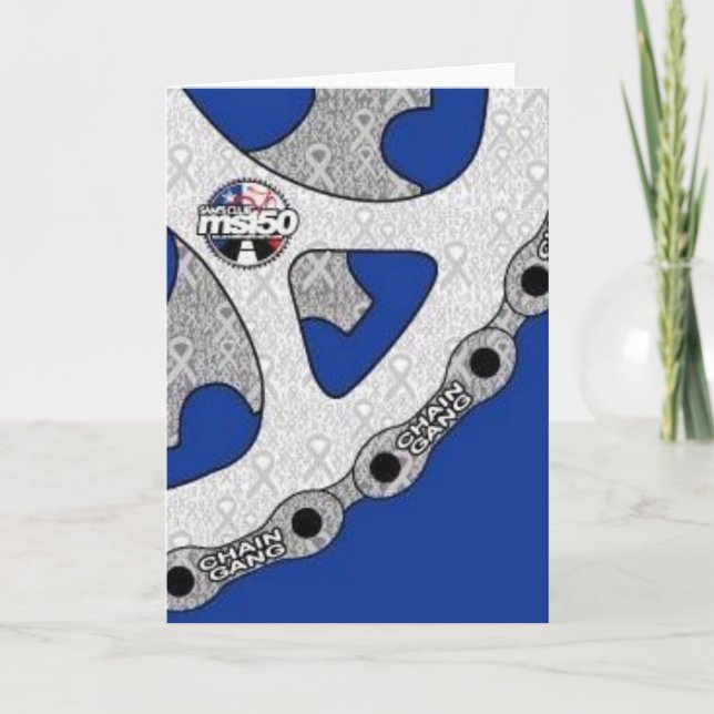 Logo-chaingang Karte (Vorderseite)