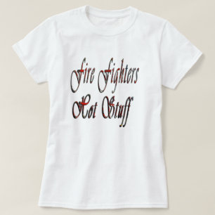 Logo Chaud Fighters Hot Stuff Logo, T-shirt blanc