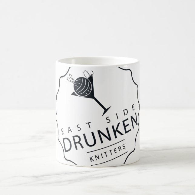 Logo classique ESDK mug blanc-on-white (Centre)