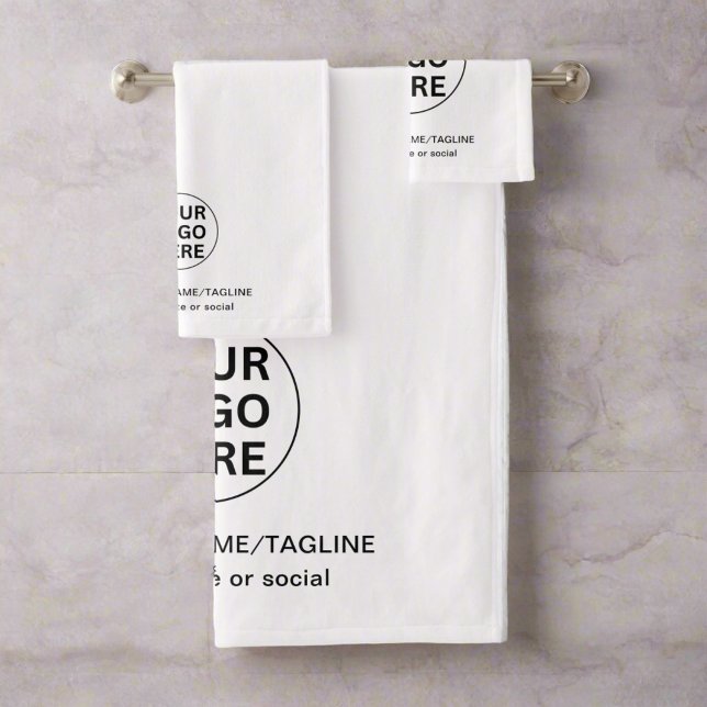 Logo commercial de marque promotionnelle et texte  (Créateur téléchargé)