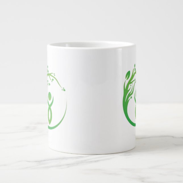 logo commercial personnalisé tasse de café marque (Devant)