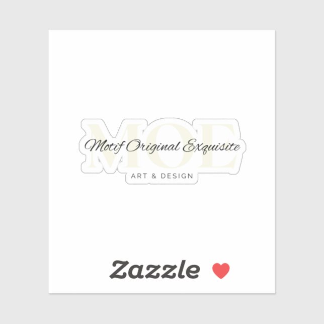 LOGO Custom-Cut Vinyl Sticker (Blatt)