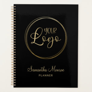Logo d'affaires personnalisé Black and Gold
