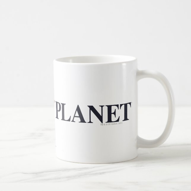 Logo "Daily Planet" Kaffeetasse (Rechts)