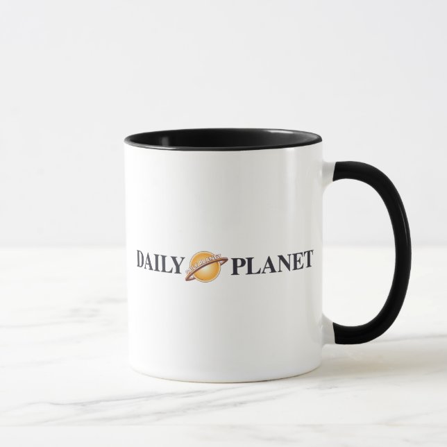 Logo "Daily Planet" Tasse (Rechts)