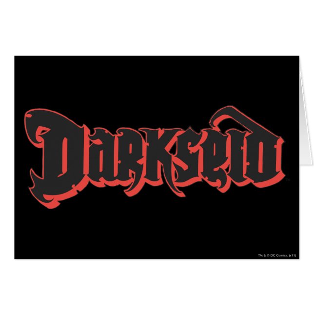 Logo Darkseid (Devant horizontal)