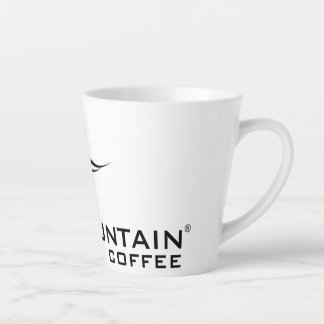 Logo de 12 oz de latte de Mug avec le café Sky Mou