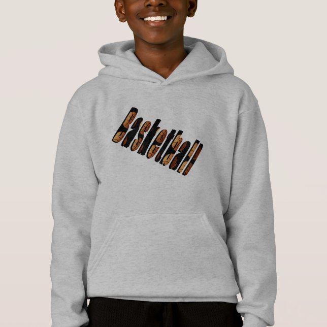 Logo de Basketball Réalisé à Partir de Ballons de  (Devant)