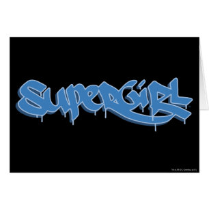 Logo de bleu de Supergirl