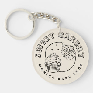 Logo de boulangerie sucrée vintage