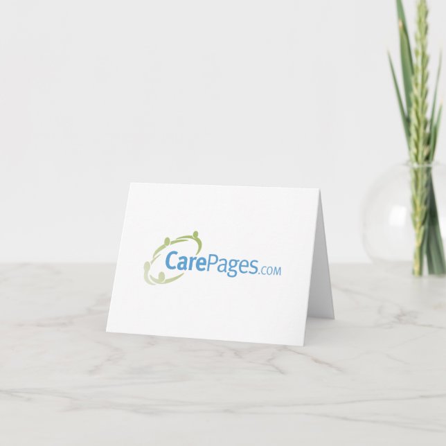 Logo de CarePage Notecards - Customizable (Devant)