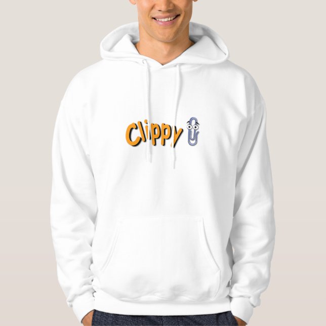Logo de Clippy - sweat - shirt à capuche (Devant)