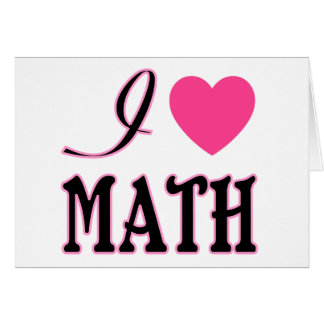 Logo de coeur de rose de maths d'amour