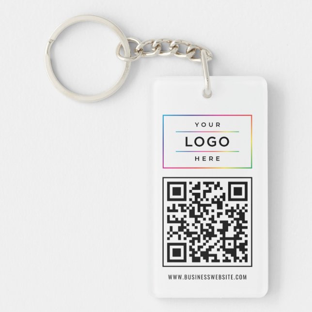 Logo de Custom Business et site web QR Code (Devant)