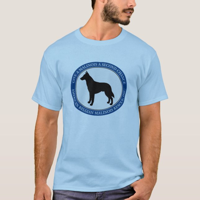 Logo de délivrance de Malinois de T-shirt (Devant)