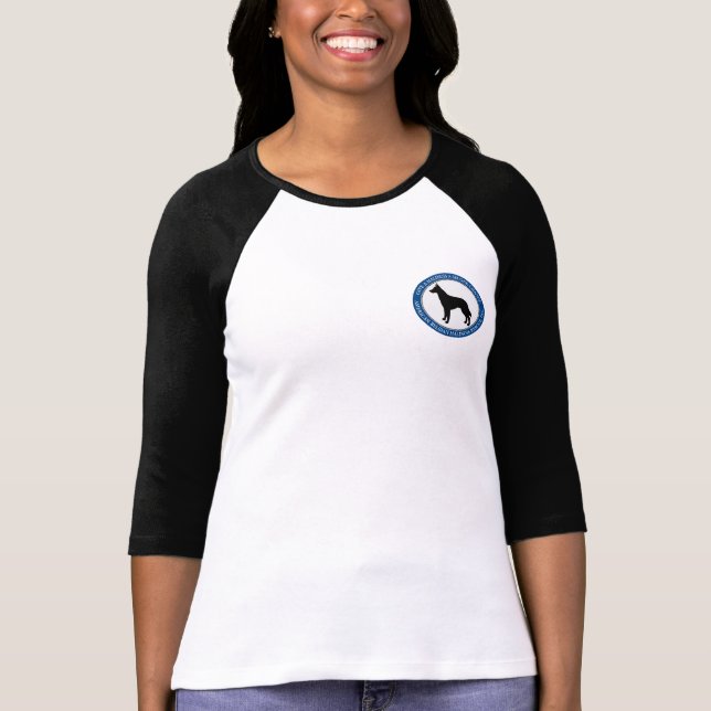 Logo de délivrance de Malinois, le T-shirt foncé (Devant)