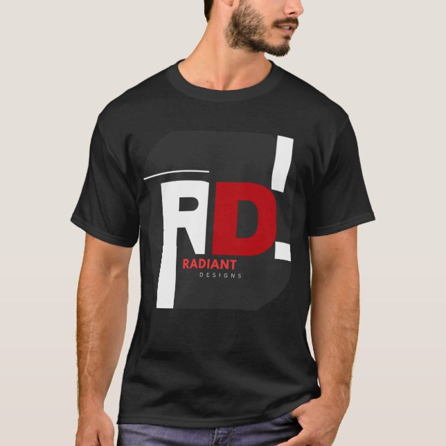 Logo de design radiant T-shirt graphique (Devant)