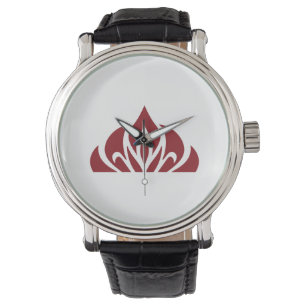 logo de flamme rouge sur montre