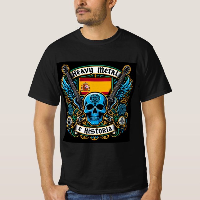 Logo de Heavy metal e historia - Youtube T-Shirt (Vorderseite)