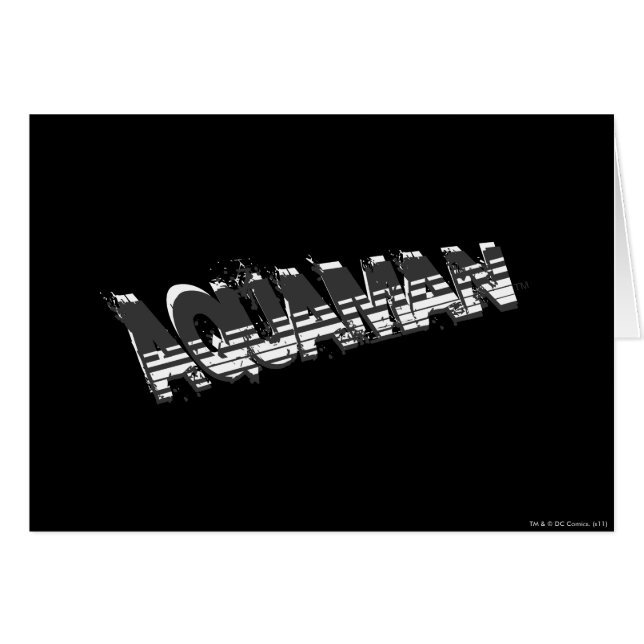 Logo de la bande d'Aquaman Grunge (Devant horizontal)