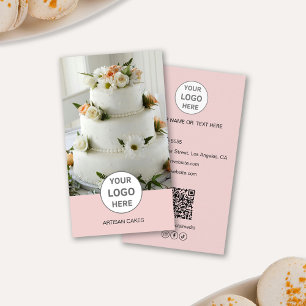 Logo de la boulangerie Cake Photo Carte de visite