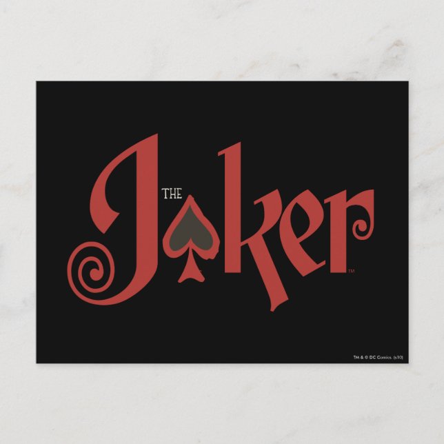 Logo de la carte de jeu Joker (Devant)