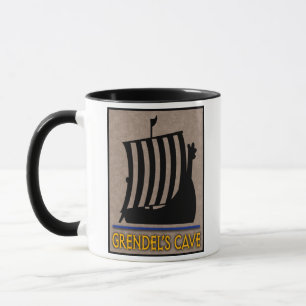 Logo de la grotte de Grendel Coffee Mug