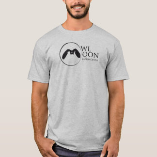 Logo de la lune d'hibou T-shirt homme