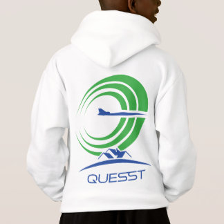 Logo de la NASA Quesst Supersonic Blanc