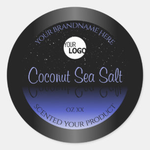 Logo de la Parties scintillant Étiquette de produi