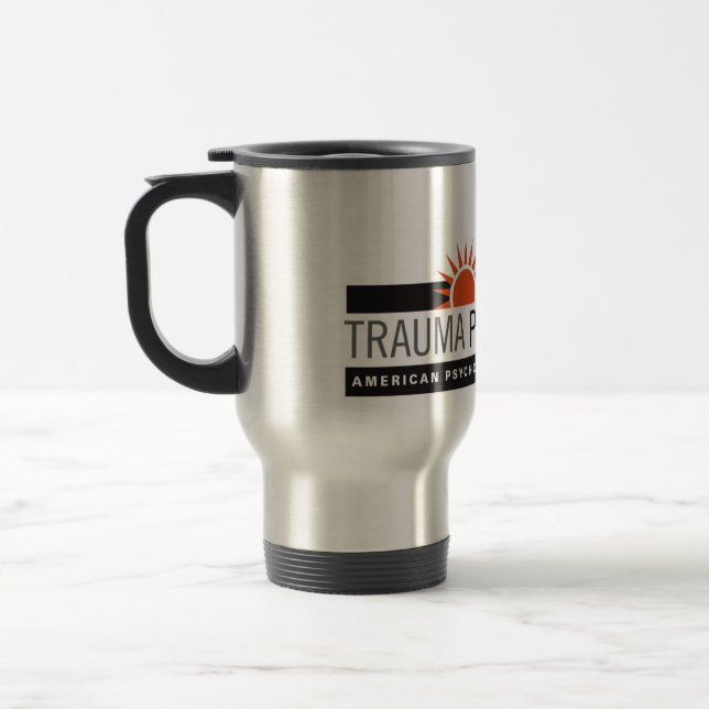 Logo de la tasse w/Trauma de voyage (Gauche)